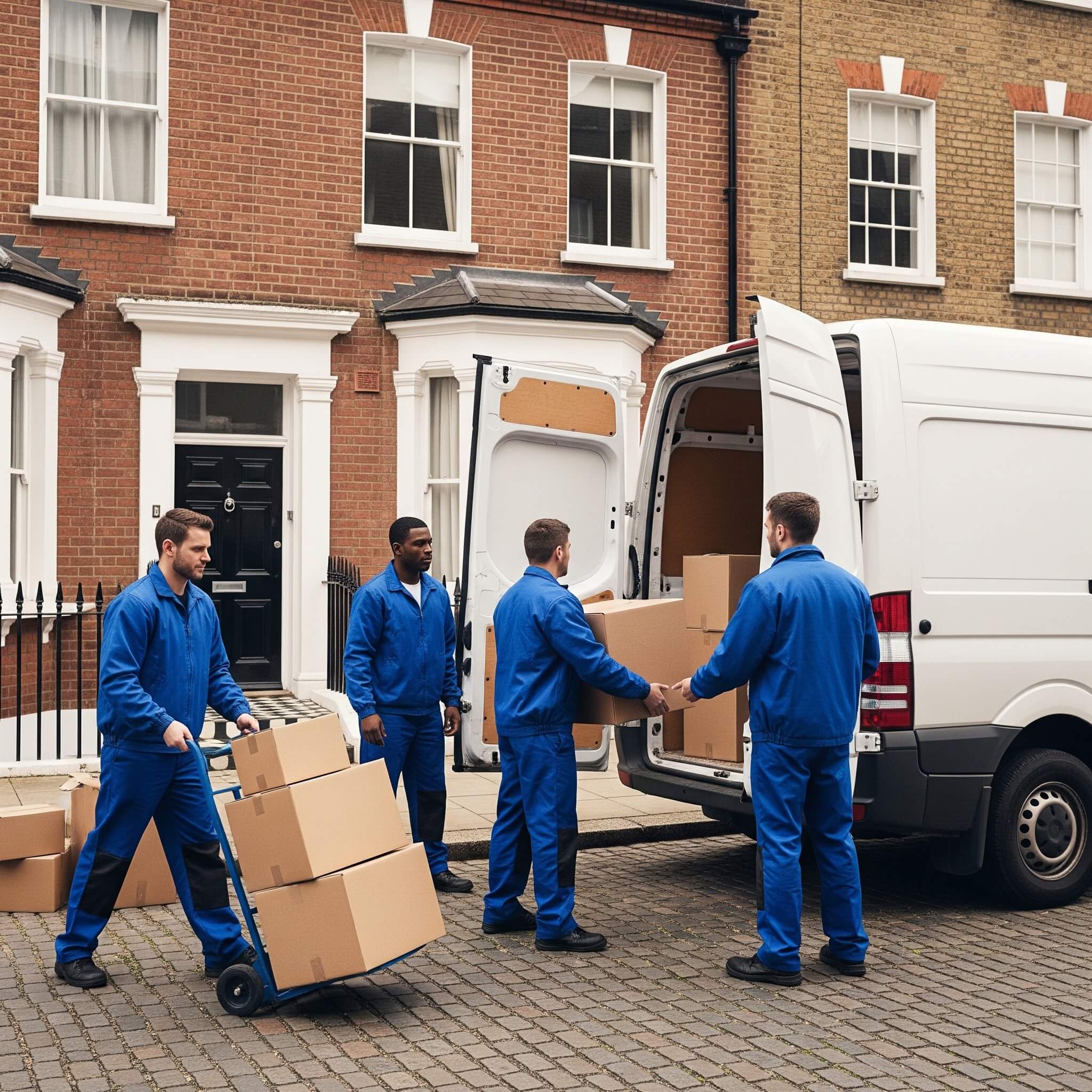 house movers in a Romford property