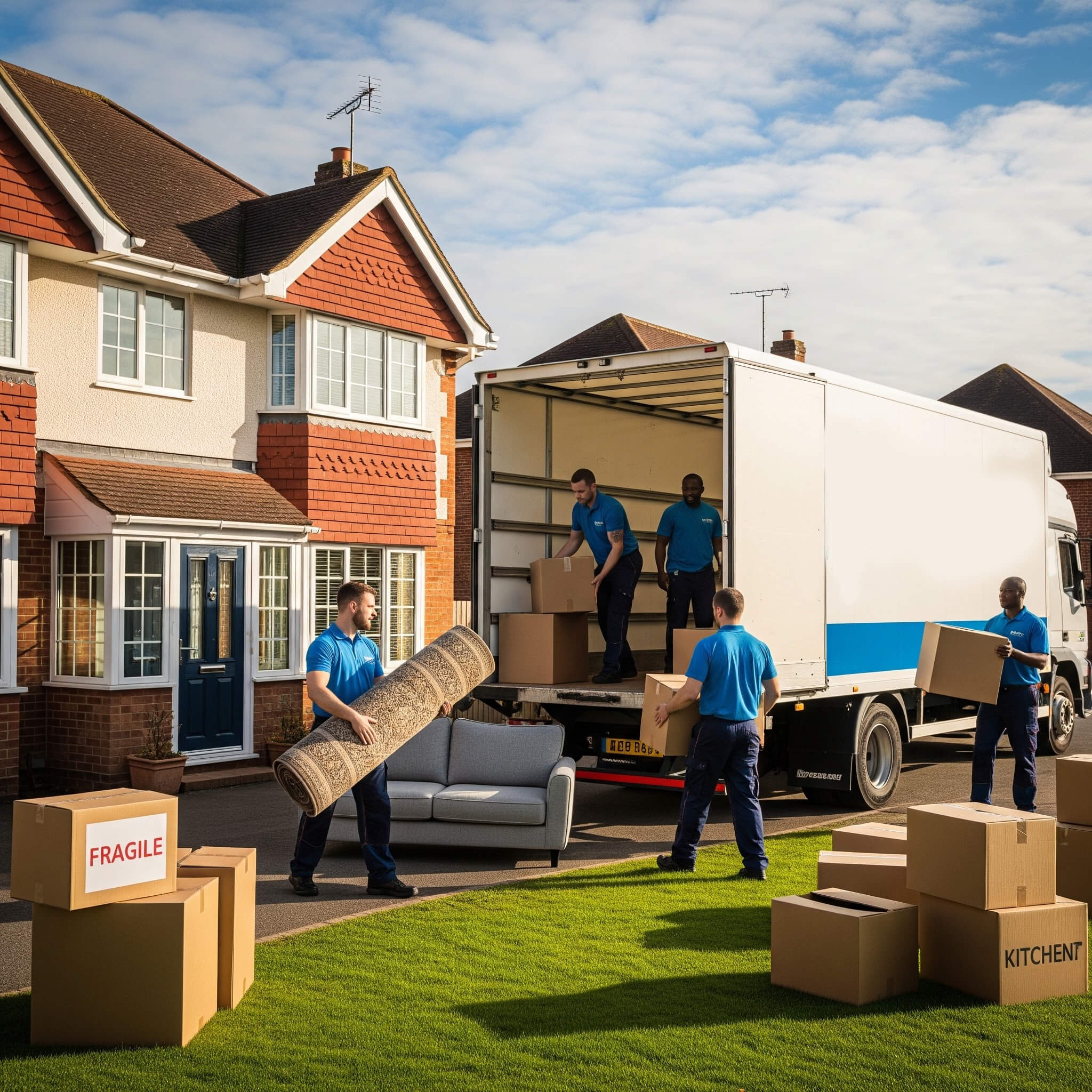 house moving services in Romford