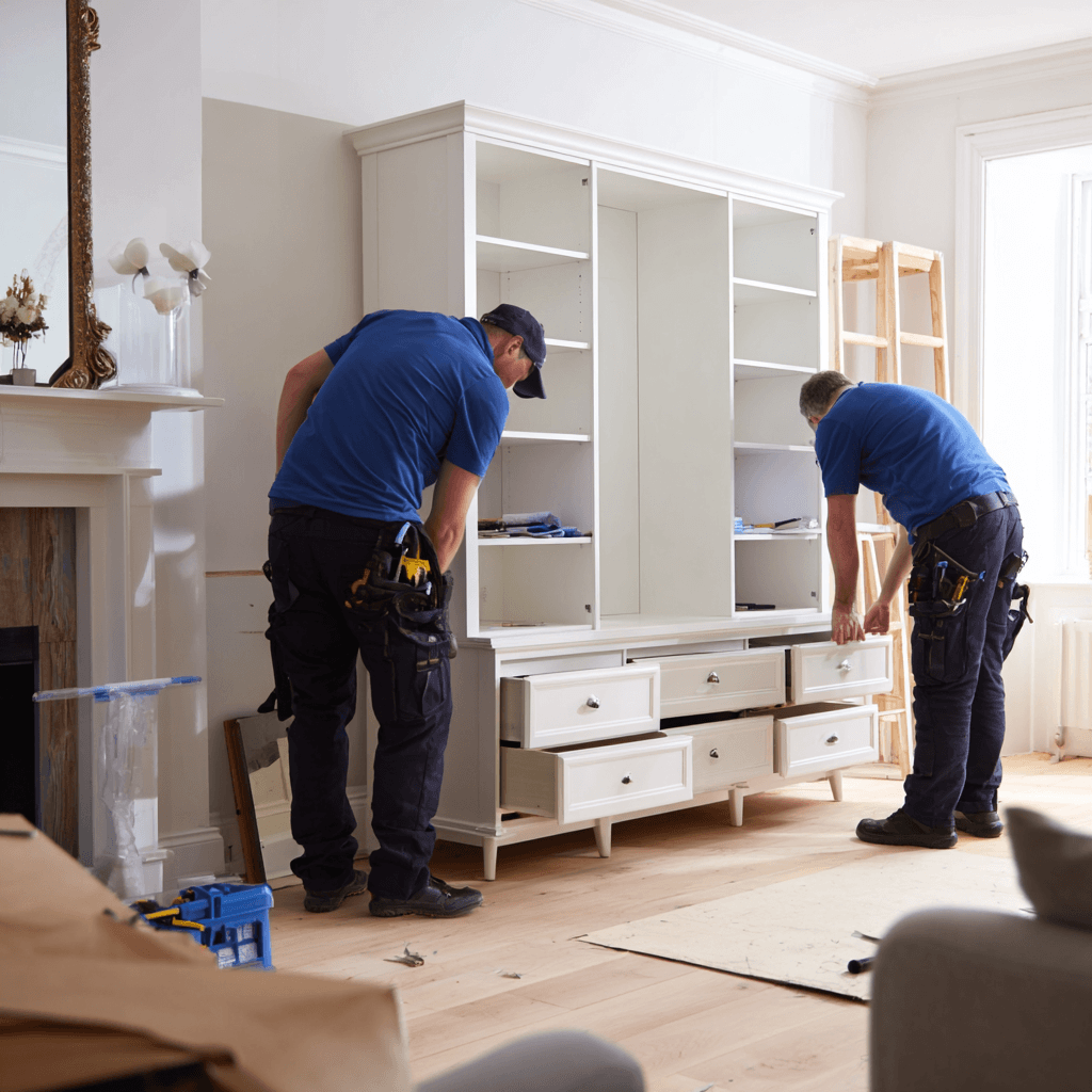 Furniture assembly services in a Romford property